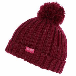 Dětská zimní čepice Regatta Luminosity Hat III Dětská velikost: 7-10 let / Barva: červená