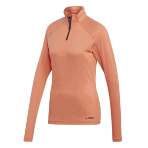 Dámské triko Adidas W TraceRo 1/2LS Velikost: M / Barva: oranžová