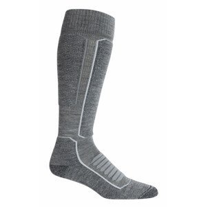 Pánské podkolenky Icebreaker Mens Ski+ Medium OTC Velikost ponožek: 44,5 - 46,5 / Barva: šedá