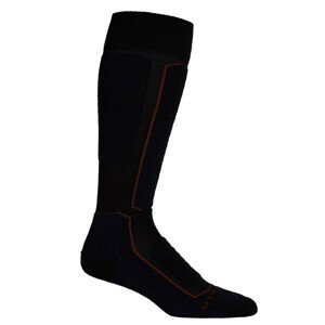 Pánské podkolenky Icebreaker Mens Ski+ Medium OTC Velikost ponožek: 42-44 / Barva: černá