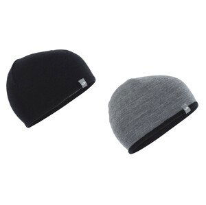 Čepice Icebreaker Pocket Hat Barva: černá/šedá