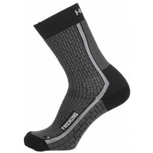 Ponožky Husky Treking new Velikost ponožek: 36-40 / Barva: černá/šedá
