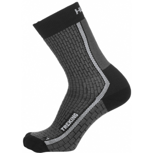 Ponožky Husky Treking new Velikost ponožek: 41-44 / Barva: černá/šedá