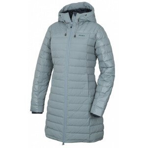 Dámský péřový kabát Husky Daili L (2020) Velikost: XL / Barva: šedá/modrá