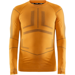 Pánské triko Craft Active Intensity LS Velikost: XL / Barva: žlutá