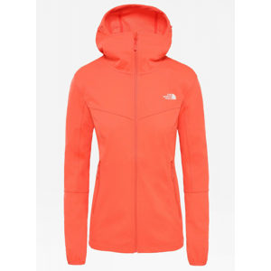 Dámská bunda The North Face Hikesteller Softshell Hoodie Velikost: M / Barva: oranžová