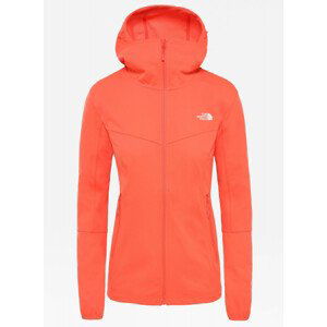 Dámská bunda The North Face Hikesteller Softshell Hoodie Velikost: L / Barva: oranžová