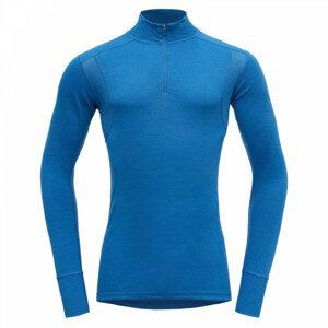 Pánské triko Devold Hiking Half Zip Neck Velikost: L / Barva: modrá