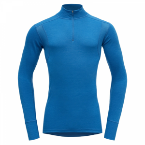 Pánské triko Devold Hiking Half Zip Neck Velikost: XL / Barva: modrá