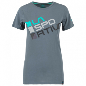 Dámské triko La Sportiva Square T-Shirt W Velikost: L / Barva: šedá