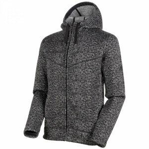 Pánská mikina Mammut Chamuera ML Hooded Jck. M Velikost: L / Barva: černá