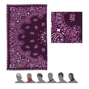 Multifunkční šátek Sensor Tube Ornament Barva: fialová