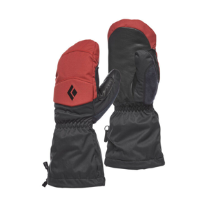 Rukavice Black Diamond Recon Mitts Velikost rukavic: M / Barva: červená