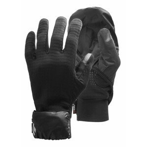 Rukavice Black Diamond Wind hood gridtech gloves Velikost rukavic: L / Barva: černá