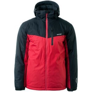 Pánská zimní bunda Hi-Tec Brener Velikost: XL / Barva: černá/červená