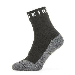 Nepromokavé ponožky SealSkinz WP Warm Weather Soft Touch Velikost ponožek: 47-49 / Barva: černá/šedá