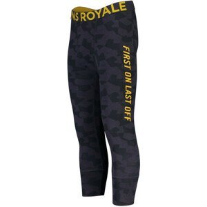 Pánské funkční kalhoty Mons Royale Shaun-off 3/4 Legging Velikost: M / Barva: šedá/žlutá