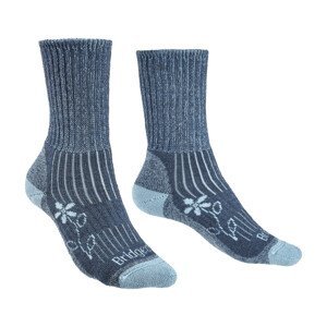 Dámské ponožky Bridgedale Hike MW MC Boot Women's Velikost ponožek: 41-43 / Barva: modrá
