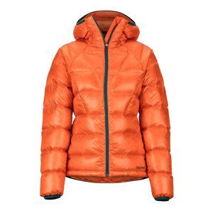 Dámská bunda Marmot Wm's Hype Down Hoody Velikost: S / Barva: oranžová