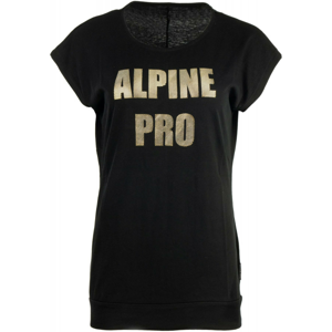 Dámské triko Alpine Pro Tuffa 4 Velikost: S / Barva: černá