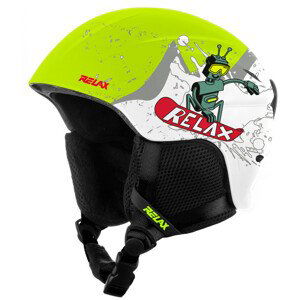 Dětská lyžařská přilba Relax Twister Velikost helmy: 49-52 cm / Barva: světle zelená