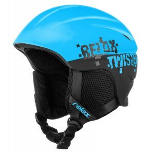Dětská lyžařská přilba Relax Twister Velikost helmy: 53-56 cm / Barva: černá/modrá