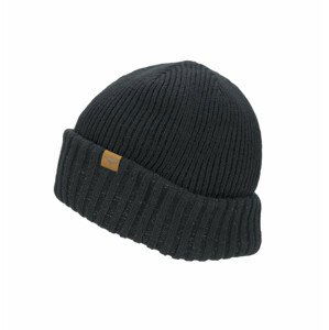 Nepromokavá čepice SealSkinz WP Cold Wthr Roll Cuff Beanie Velikost: S/M / Barva: černá