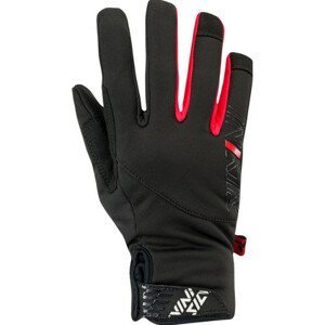 Dětské rukavice Silvini Ortles CA1541 Velikost rukavic: 11-12 / Barva: černá/červená