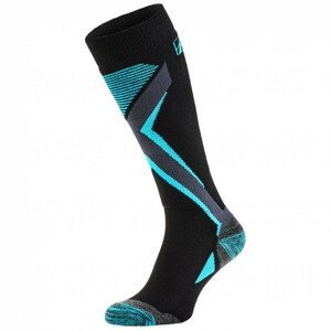 Dětské ponožky Relax Thunder Velikost ponožek: 35-38 / Barva: černá/tyrkysová