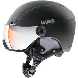 Lyžařská přilba Uvex HLMT 400 Visor style Velikost helmy: 53-58 cm / Barva: černá