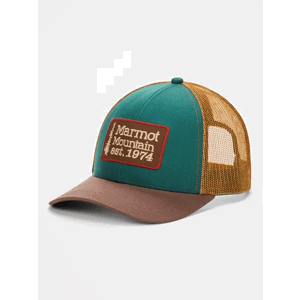 Kšiltovka Marmot Retro Trucker Hat Barva: hnědá/modrá