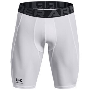 Pánské funkční spodky Under Armour HG Armour Lng Shorts Velikost: XL / Barva: bílá