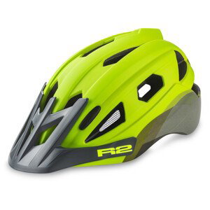 Cyklistická helma R2 Wheelie Velikost helmy: 52-56 cm / Barva: žlutá