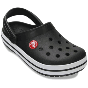 Dětské pantofle Crocs Crocband Clog K Velikost bot (EU): 33-34 / Barva: černá