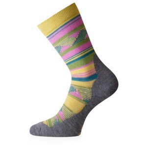 Ponožky Lasting WLI Velikost ponožek: 42-45 / Barva: žlutá