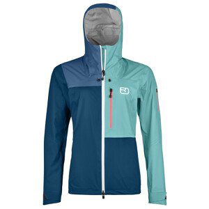 Dámská bunda Ortovox 3L Ortler Jacket W Velikost: M / Barva: tmavě modrá