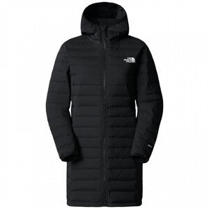 Dámský péřový kabát The North Face W Belleview Stretch Down Parka Velikost: L / Barva: černá