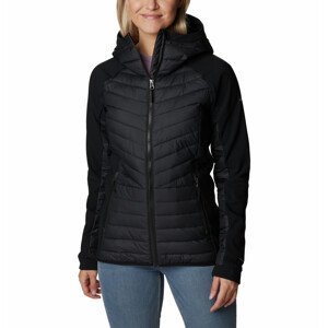 Dámská zimní bunda Columbia Powder Lite™ Hybrid Hooded Jacket Velikost: S / Barva: černá