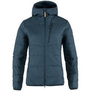 Dámská zimní bunda Fjällräven Keb Padded Hoodie W Velikost: L / Barva: modrá