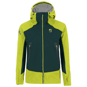 Pánská zimní bunda Karpos Storm Evo Jacket Velikost: M / Barva: žlutá/zelená