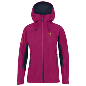 Dámská zimní bunda Karpos Storm Evo W Jacket Velikost: M / Barva: černá/růžová