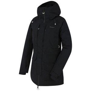 Dámský zimní kabát Husky Nigalo L Velikost: XL / Barva: černá