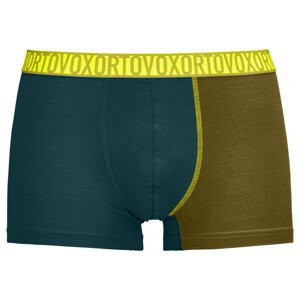 Pánské boxerky Ortovox 150 Essential Trunks M Velikost: S / Barva: černá/hnědá