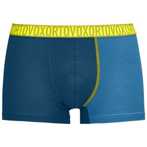 Pánské boxerky Ortovox 150 Essential Trunks M Velikost: XXL / Barva: modrá/žlutá