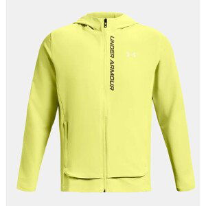 Pánská větrovka Under Armour Outrun the Storm Jacket Velikost: M / Barva: světle zelená