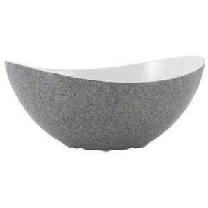 Miska Gimex Salad bowl Granite grey Barva: šedá