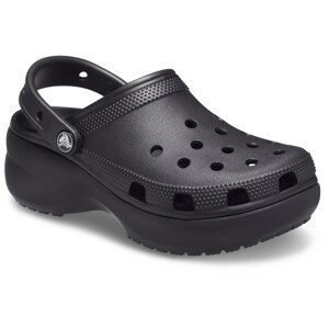 Dámské pantofle Crocs Classic Platform Clog W Velikost bot (EU): 41-42 / Barva: černá
