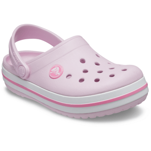 Dětské pantofle Crocs Crocband Clog T Velikost bot (EU): 27-28 / Barva: růžová