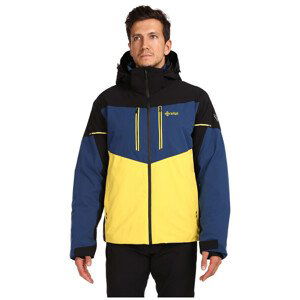 Pánská bunda Kilpi Tonnsi-M Velikost: M / Barva: žlutá/modrá