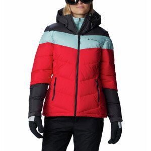 Dámská zimní bunda Columbia Abbott Peak™ Insulated Jacket Velikost: L / Barva: červená